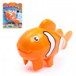 Водоплавающая игрушка «Рыбка клоун», заводная																															
